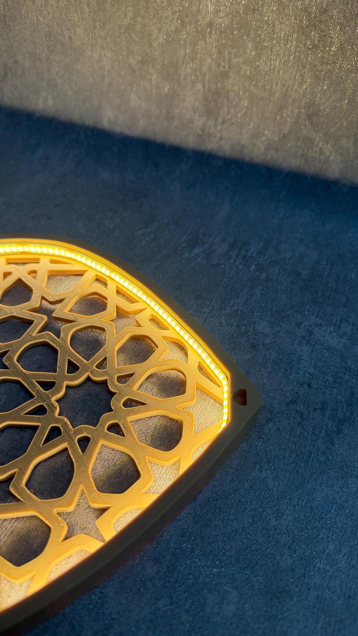 Blessed Nalayn LED Wall & Window – Geometric Islamic Decor, Mawlid Gift, Milad Decor