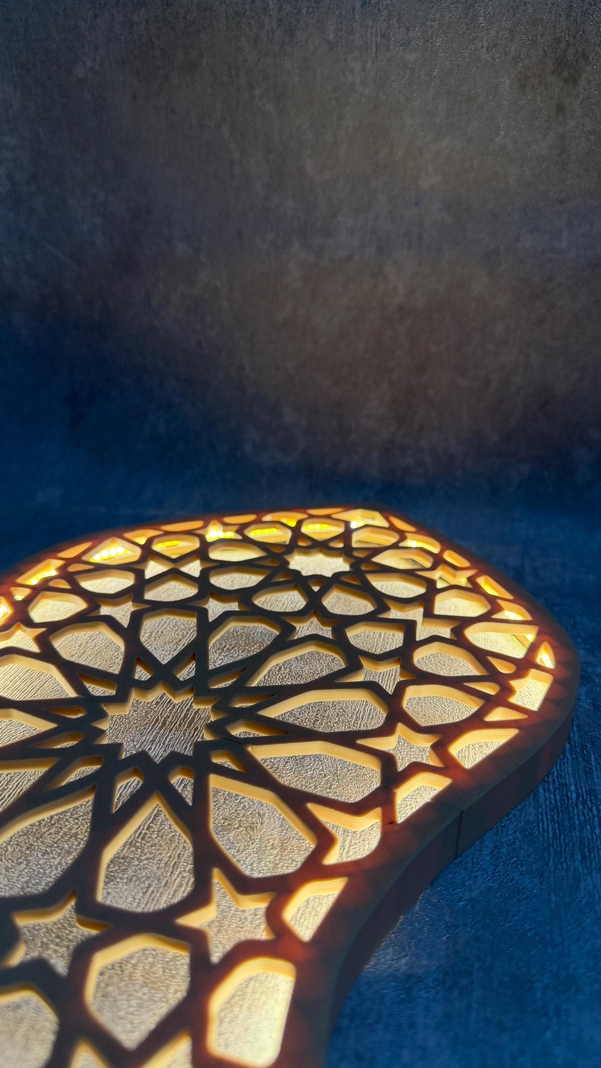 Blessed Nalayn LED Wall & Window – Geometric Islamic Decor, Mawlid Gift, Milad Decor